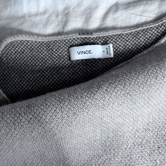 VINCE Intarsia Colorblock Wool/Cashmere Sweater (NWOT) - Picture 5 of 7